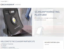 Tablet Screenshot of partner.scangrip.com
